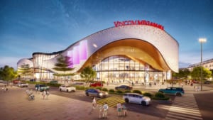 Vincom Mega Mall tại Vinhomes Global Gate được thiết kế theo mô hình Theme Mall đầu tiên tại Việt Nam. Ảnh: Vinhomes