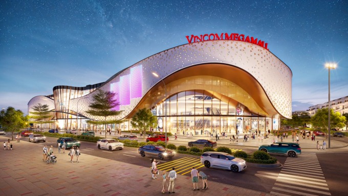 Vincom Mega Mall tại Vinhomes Global Gate được thiết kế theo mô hình Theme Mall đầu tiên tại Việt Nam. Ảnh: Vinhomes